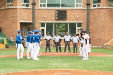 2025 한중 야구 교류전에서 시작된 친선경기에서